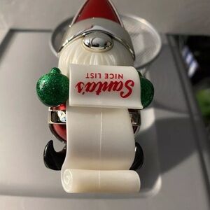 NWT BBW Gnome Santa's Nice List Bath & Body Works New 2022 Wallflower Plug I